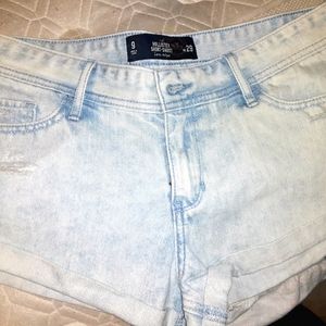 Size 9 Hollister shorts
